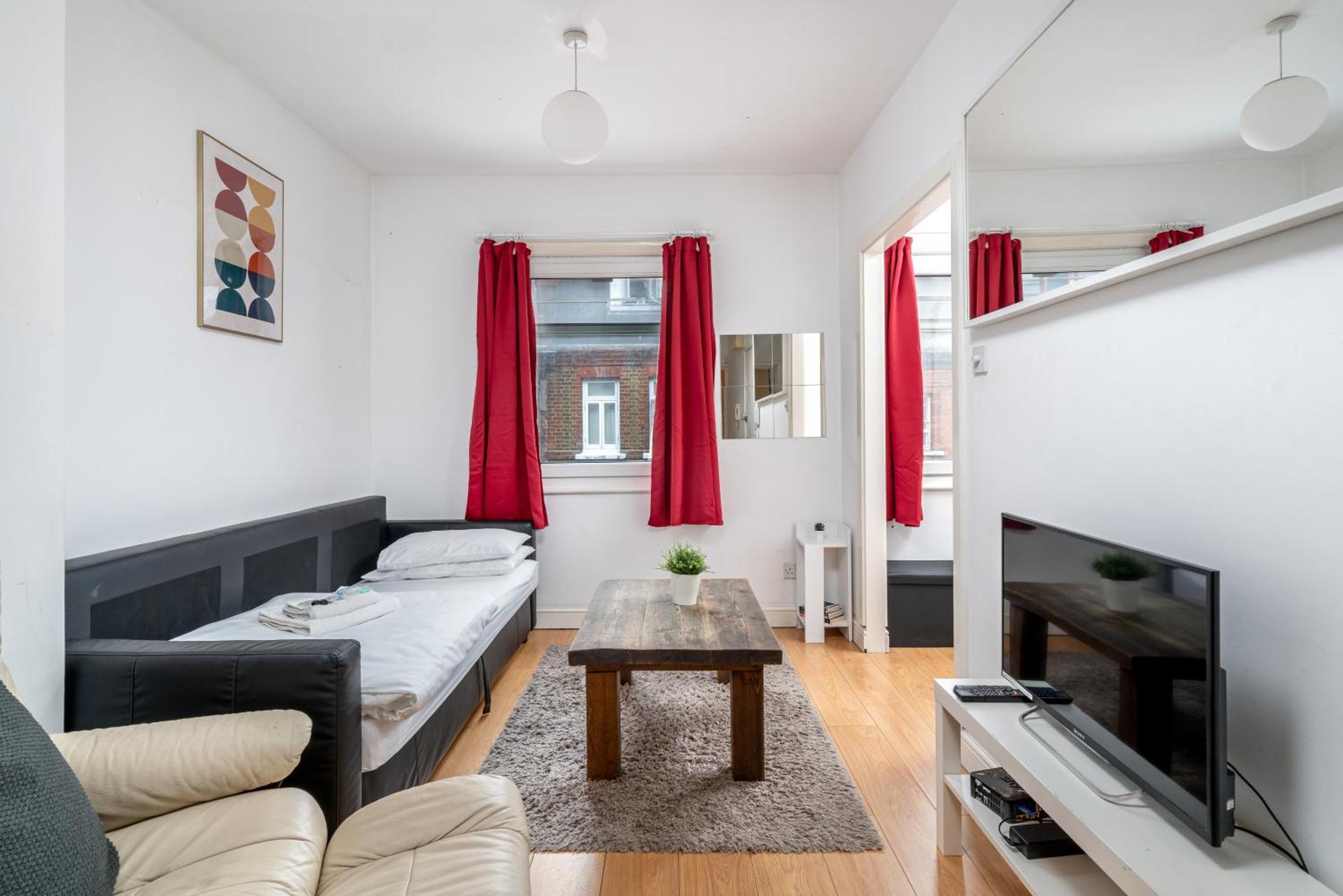 Carnaby & Oxford Street - Central Soho - One Bedroom - Double Bed & Sofabed London Bagian luar foto